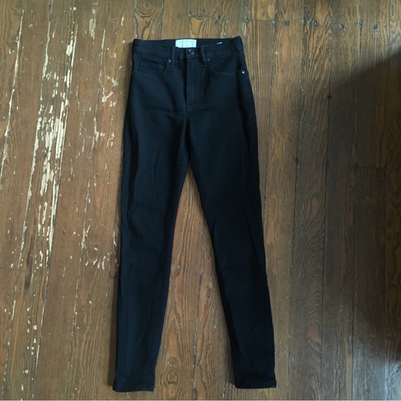 Everlane High-Rise Skinny Jean | 26 | Black - Picture 3 of 9